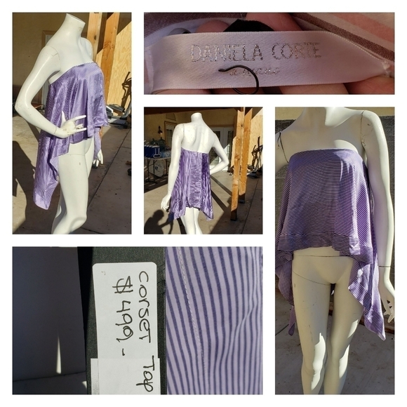 RARE DANIELA CORTE‎ CRORSET TOP - Picture 1 of 13